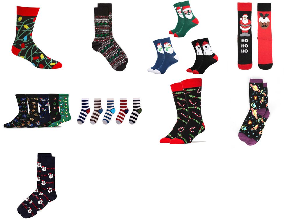 christmas socks for men